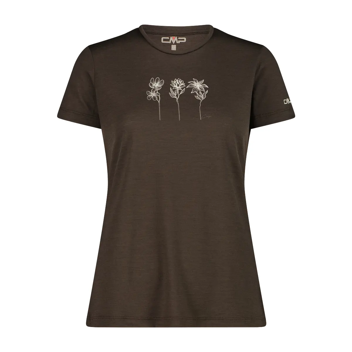 Cmp Women's Marron T-Shirt Performance