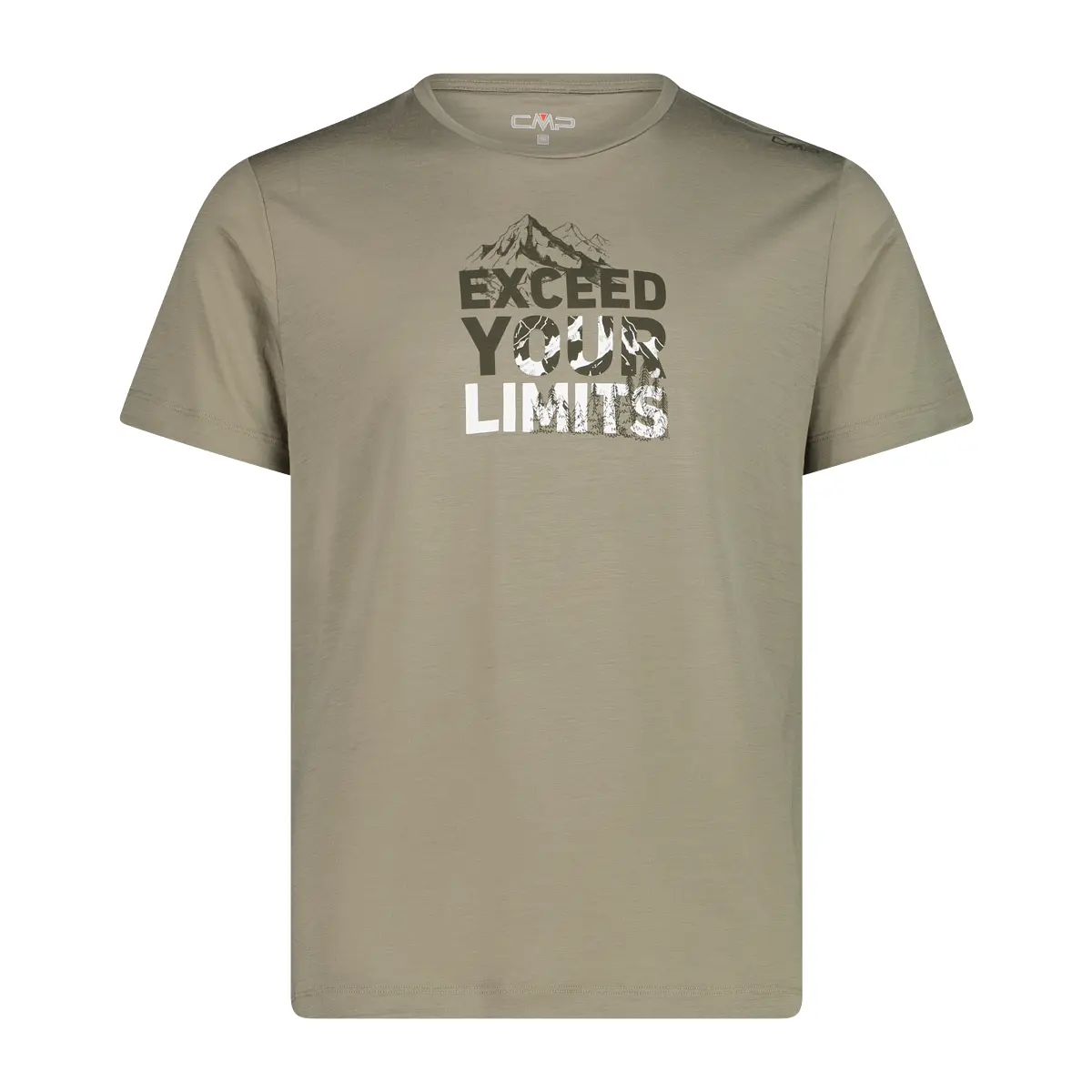 Cmp Herren Beige T-Shirt Performance
