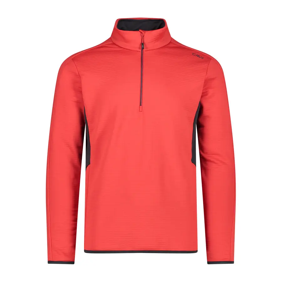 Cmp Men's Rouge Roll-Neck Fleece