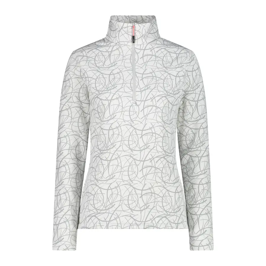 Dames ondershirt met hoge kraag en rits CMP