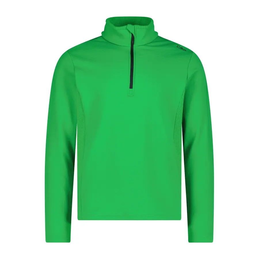 Cmp Men's Vert Roll-Neck Fleece Grid Tech