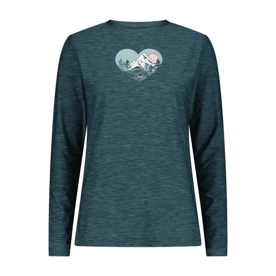 Cmp Mujer Vert Camiseta De