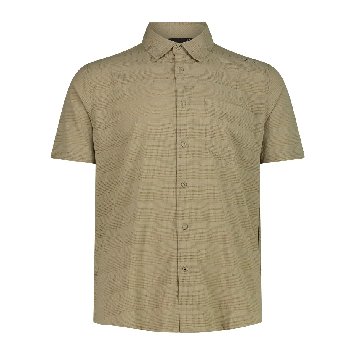 Cmp Beige Camisa De Tela Elástica