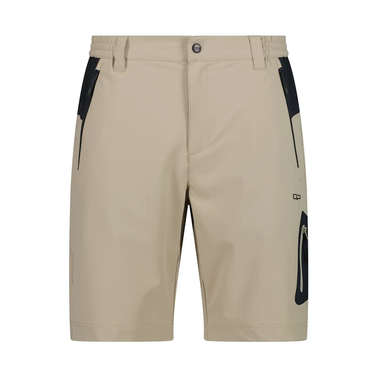 Cmp Beige Bermudas Extensibles