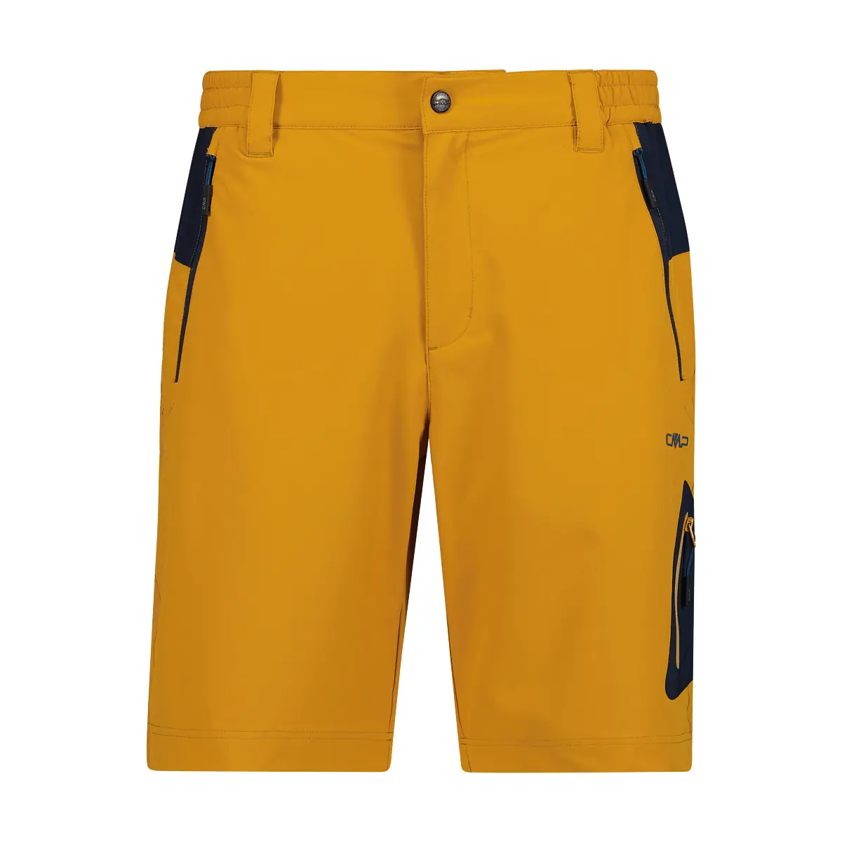 Cmp Men's Jaune Stretchy Bermuda Shorts