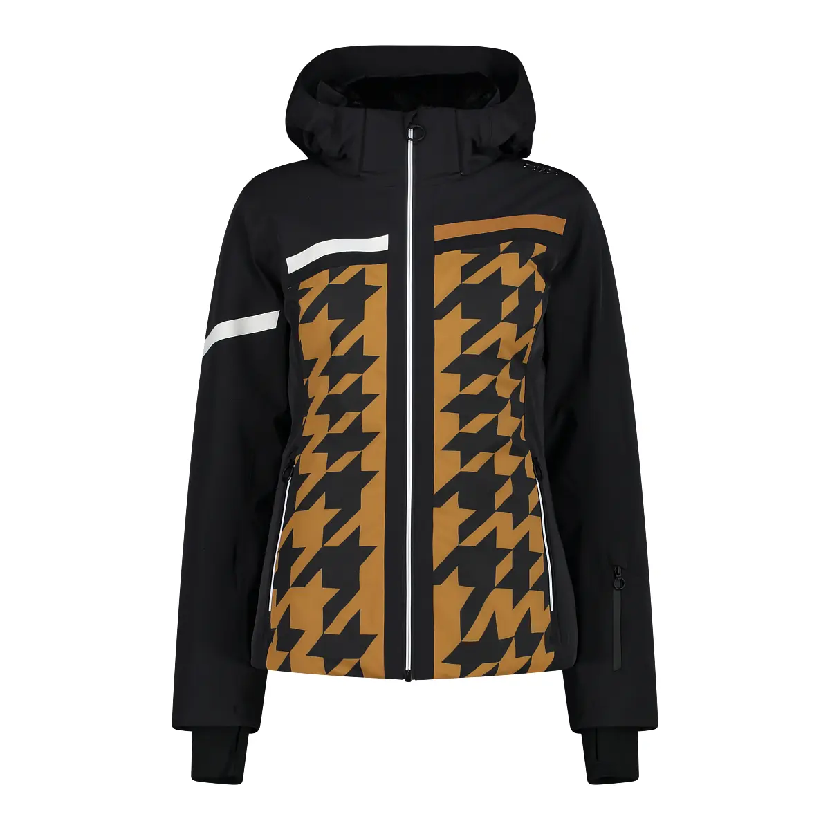 Cmp Noir Chaqueta Con Capucha