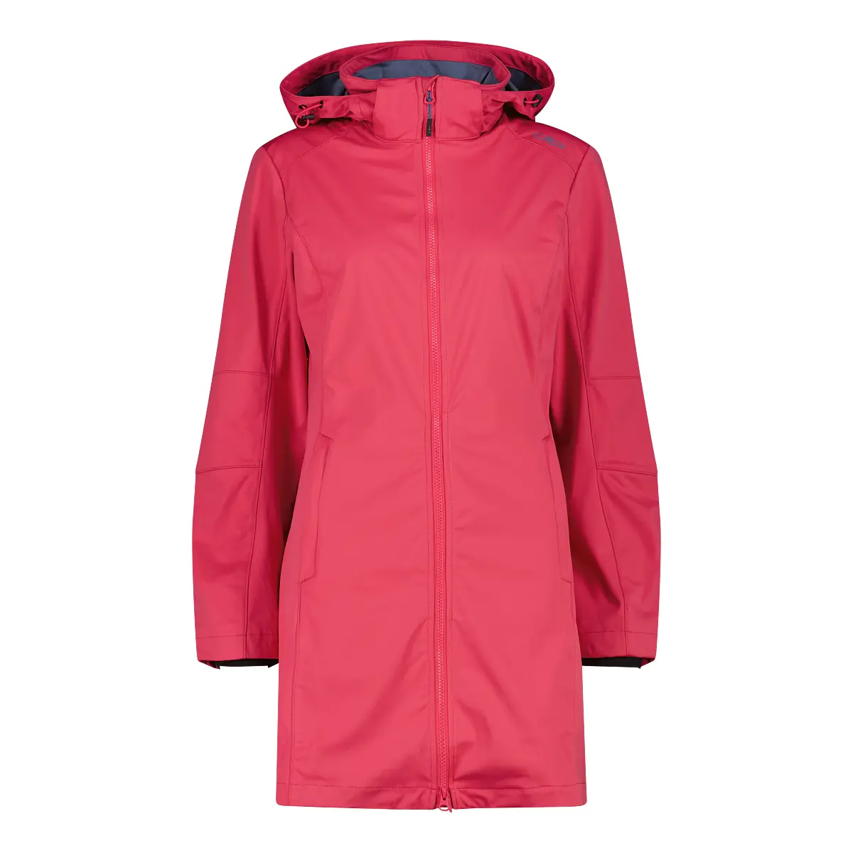 Leichte Damen Softshell Parka mit abnehmbarer Kapuze CMP