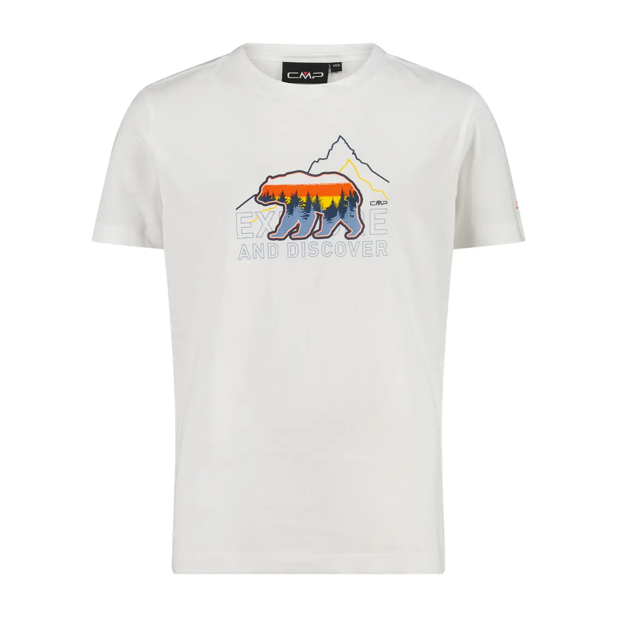 Cmp Blanc T-Shirt Aus Bio-Baumwolljersey Kind