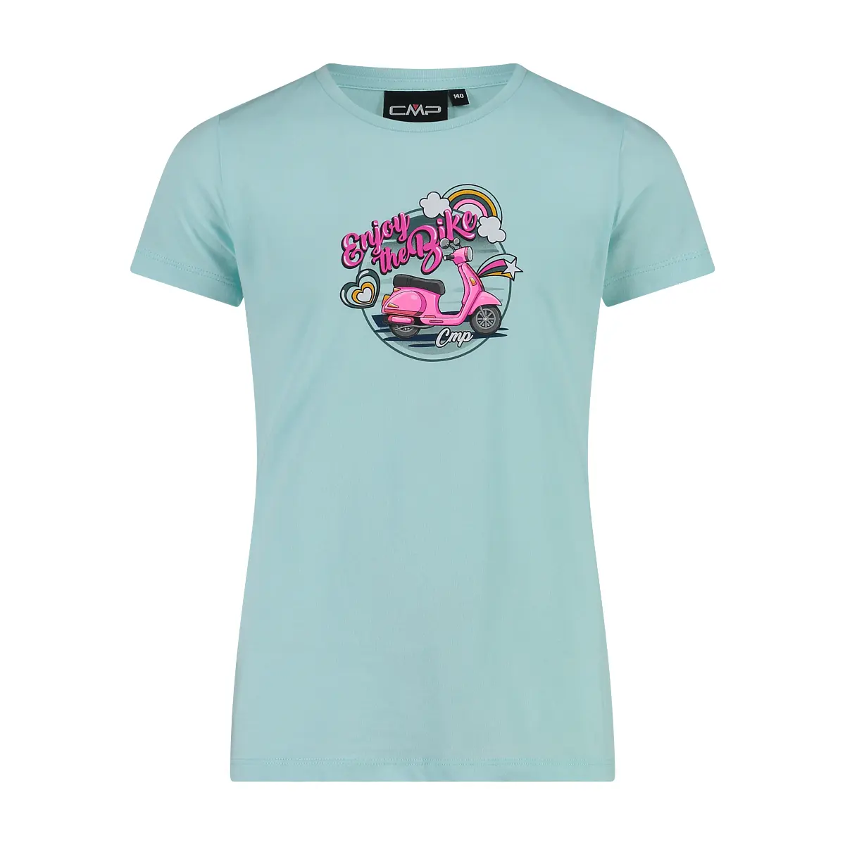 Cmp Mädchen Bleu Bio T-Shirt