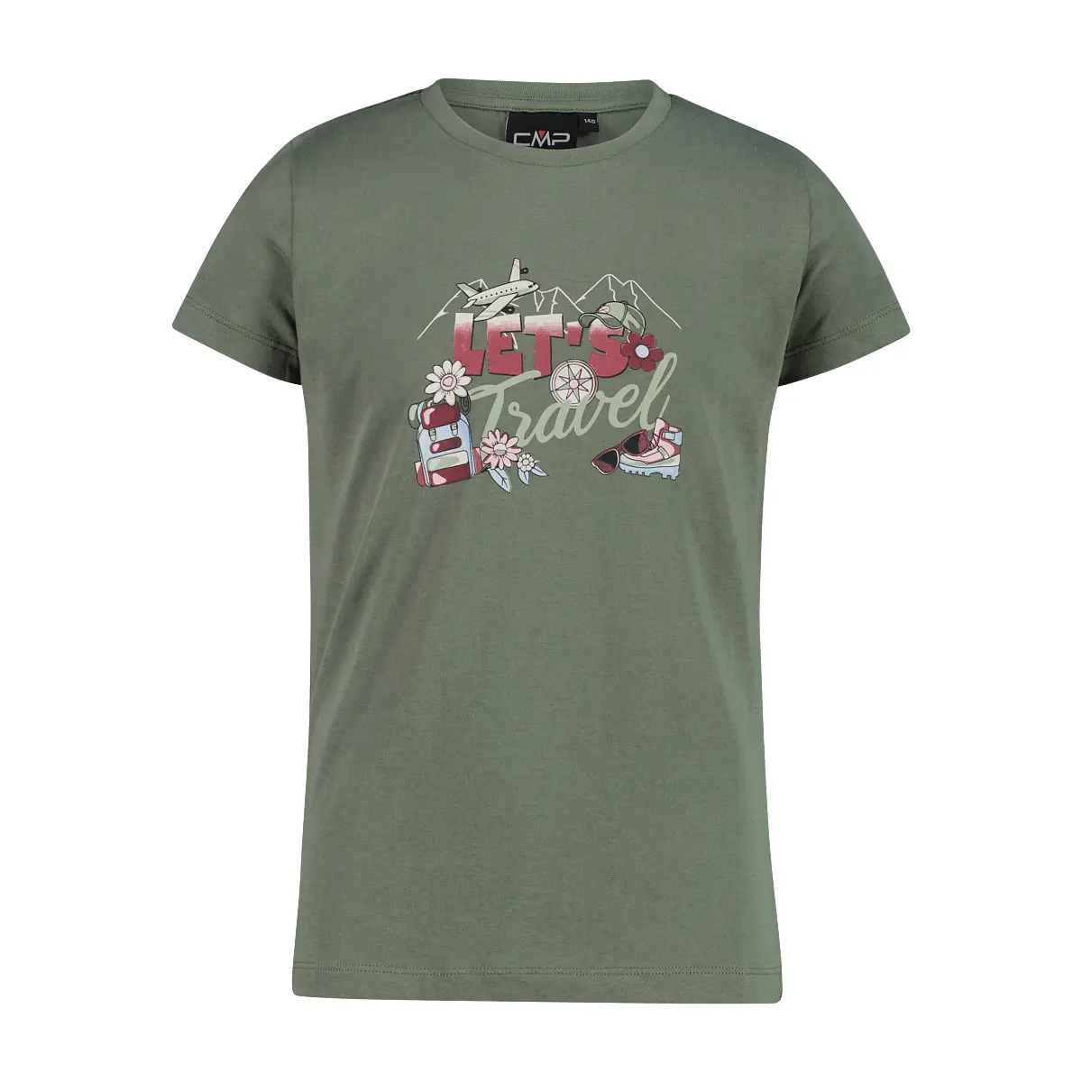 Cmp Girls Vert Organic Cotton T-Shirt