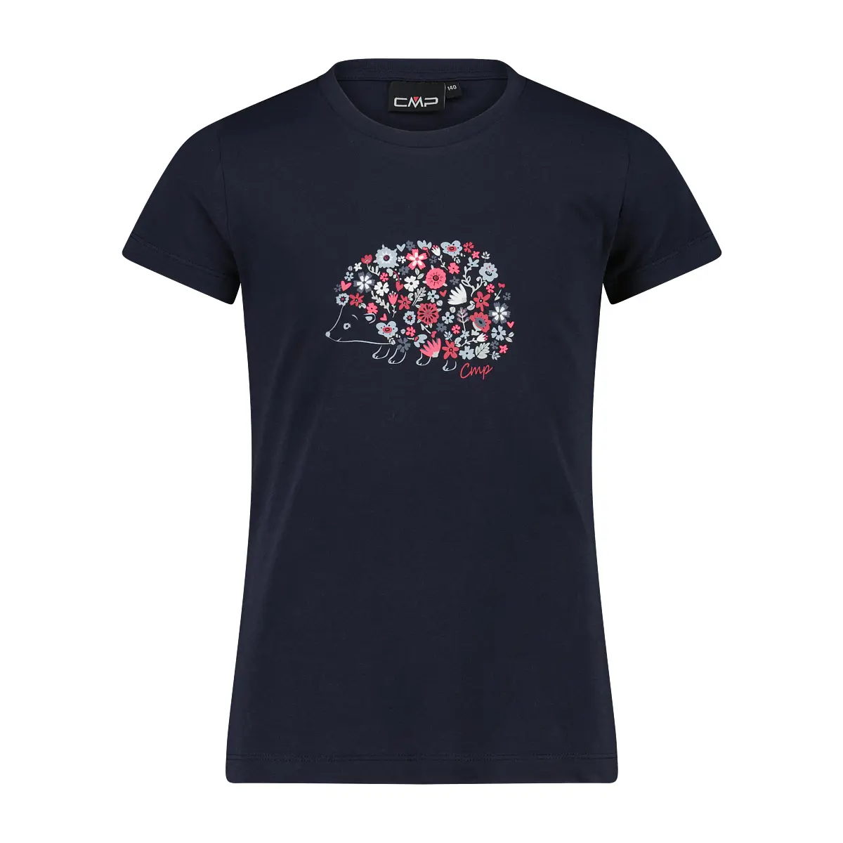 Cmp Girls Noir Organic Cotton T-Shirt