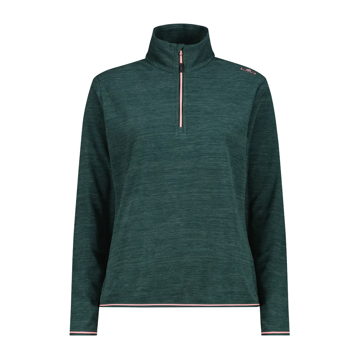 Women’s Melange Jersey 1/2 Zip Fleece CMP