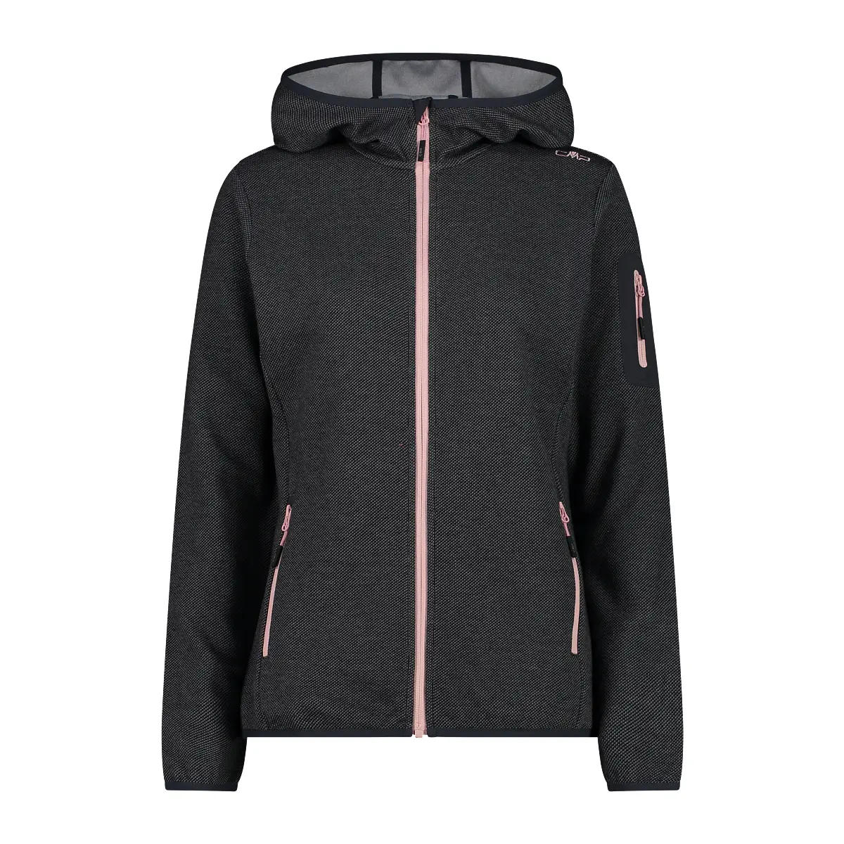 Cmp Women's Noir Hooded Jacket