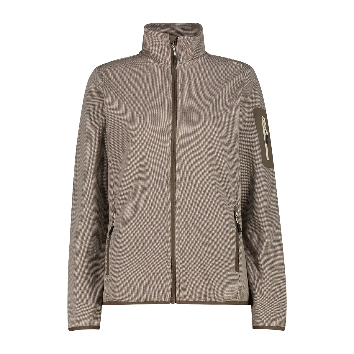 Women's zipped fleece CMP