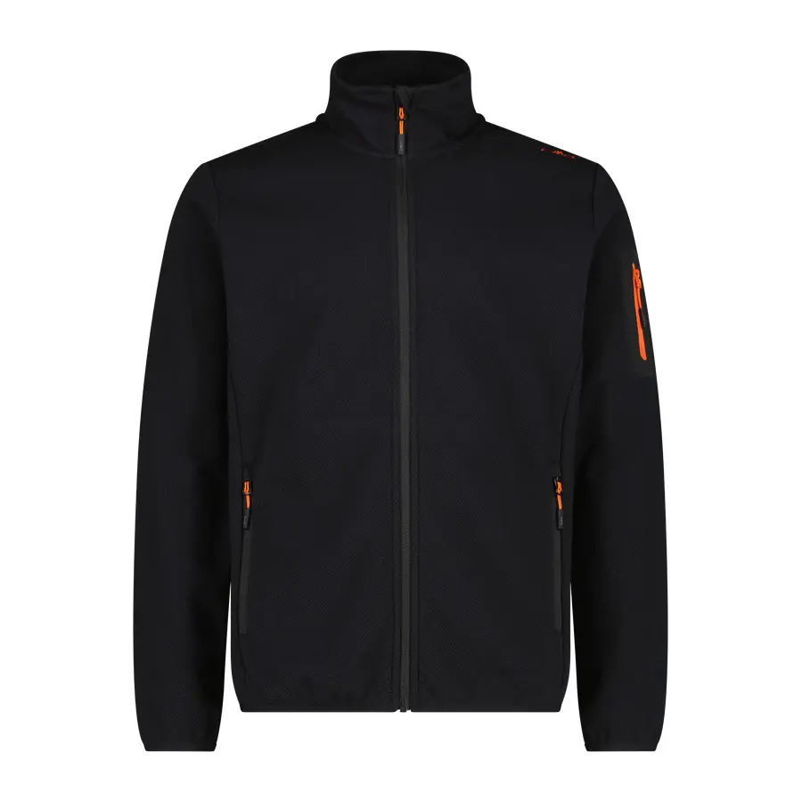 Technischer Material Zip Hoodie CMP