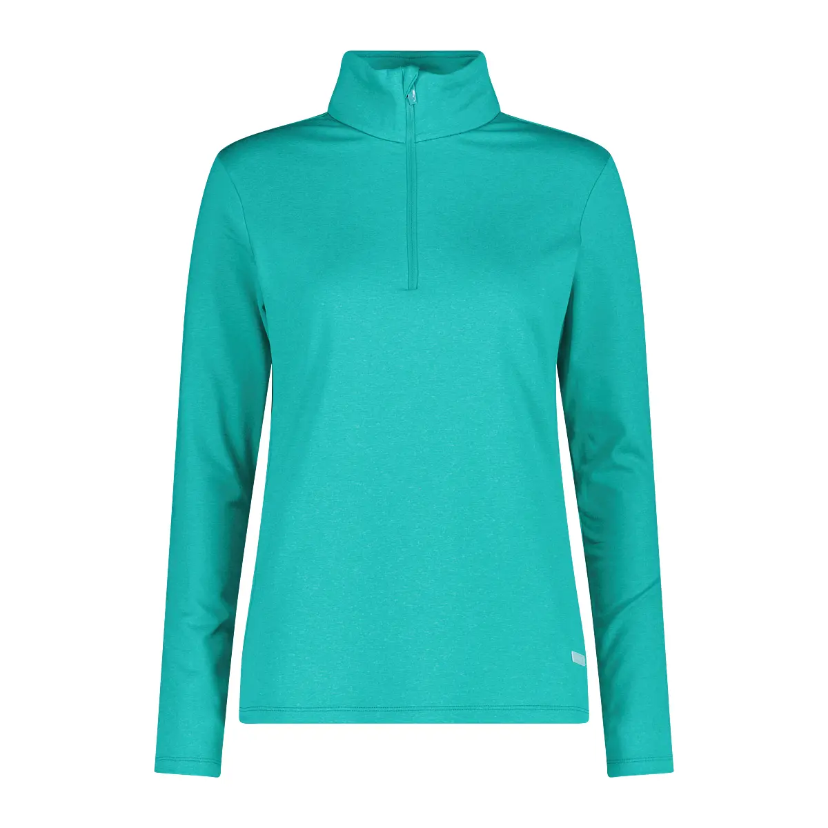 Cmp Women's Bleu Jersey Roll-Neck Jacket