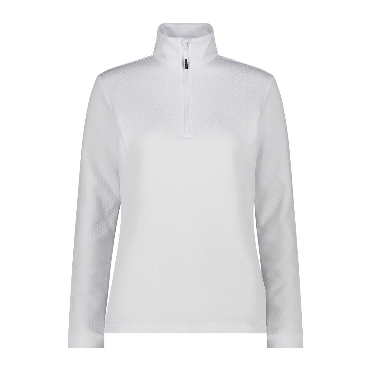 Cmp Damen Blanc Rollkragenpullover Mit Jacquard-Muster