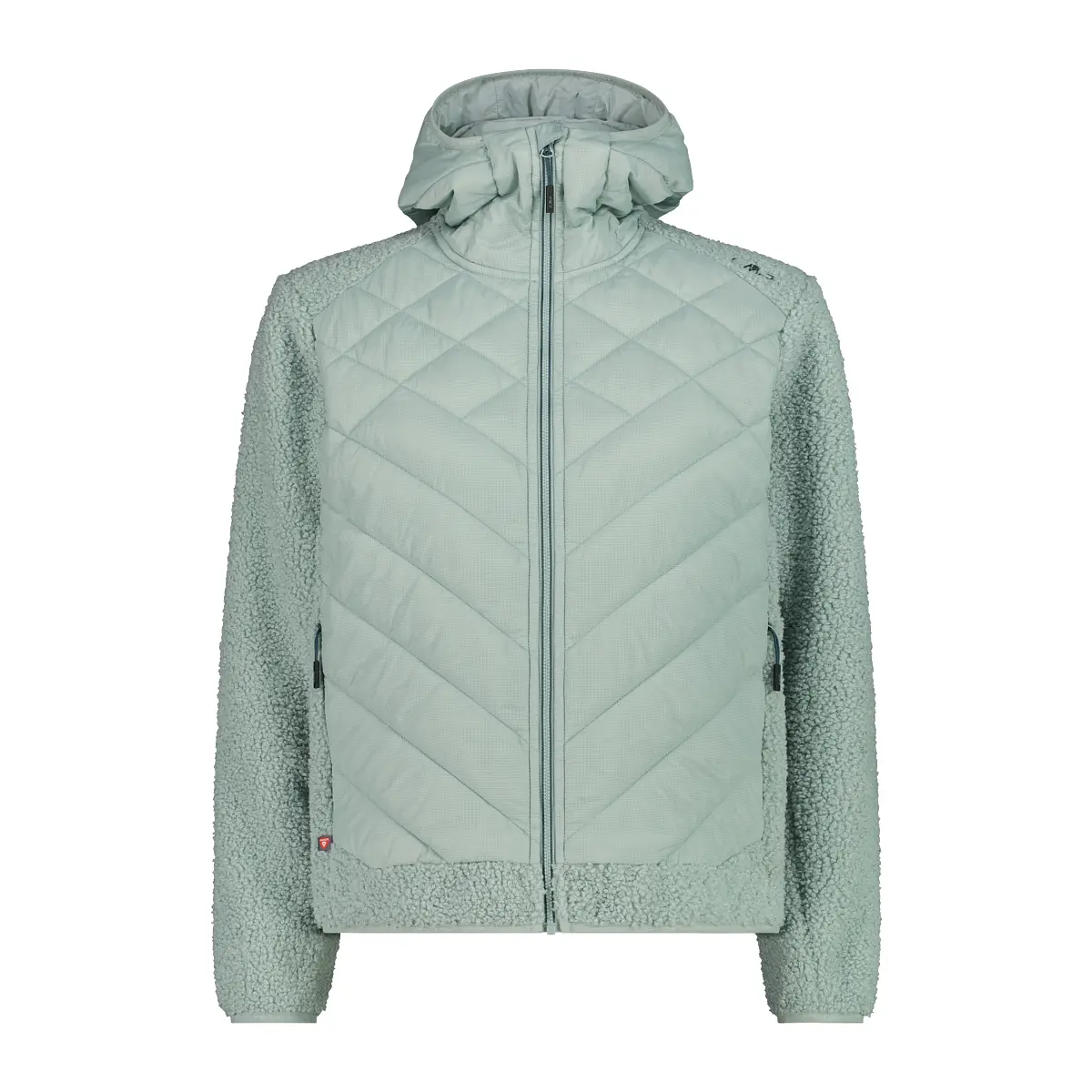 Hybrid-Daunenjacke mit festem Kapuze für Damen CMP