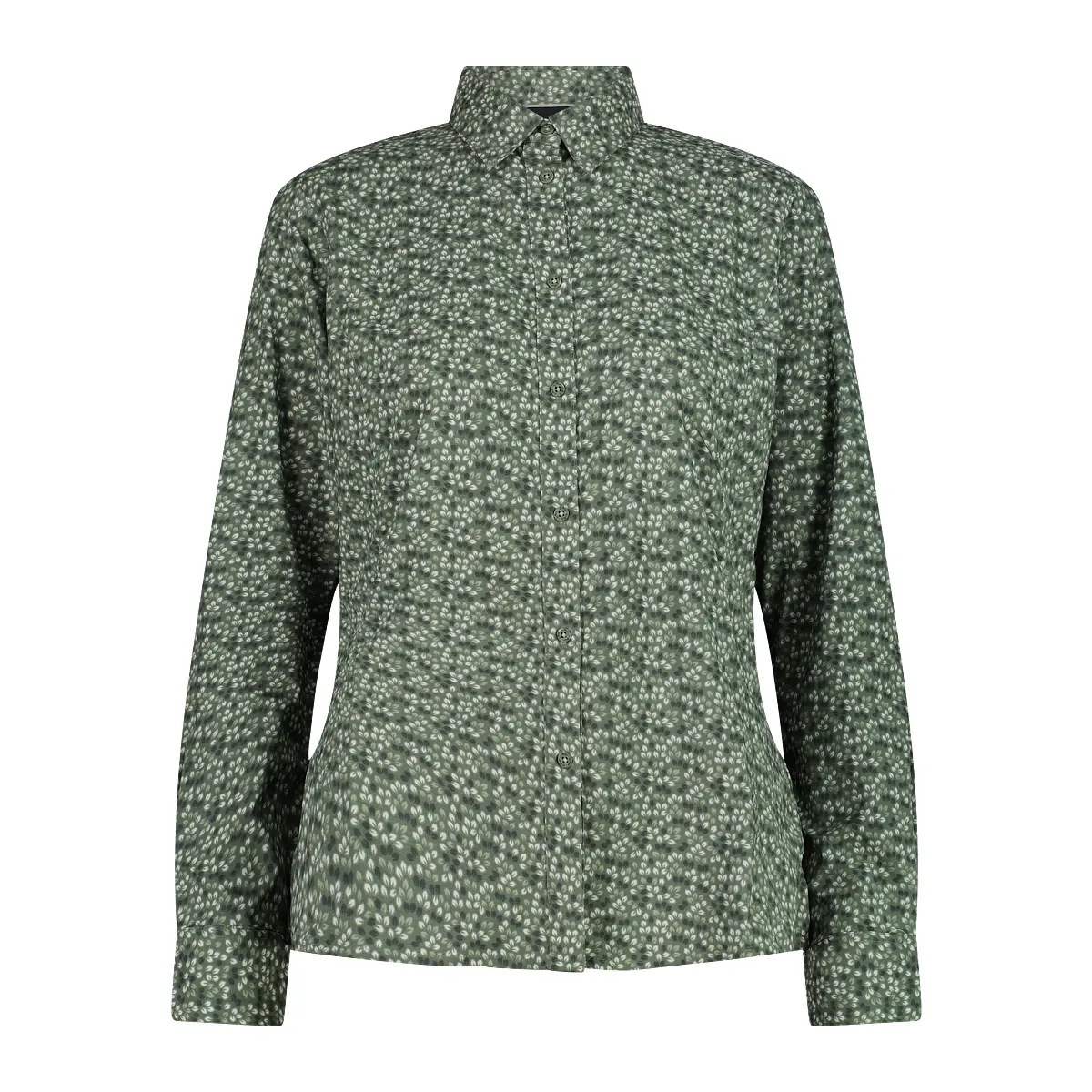 Women's Long Sleeve Shirt with Geometric Print CMP