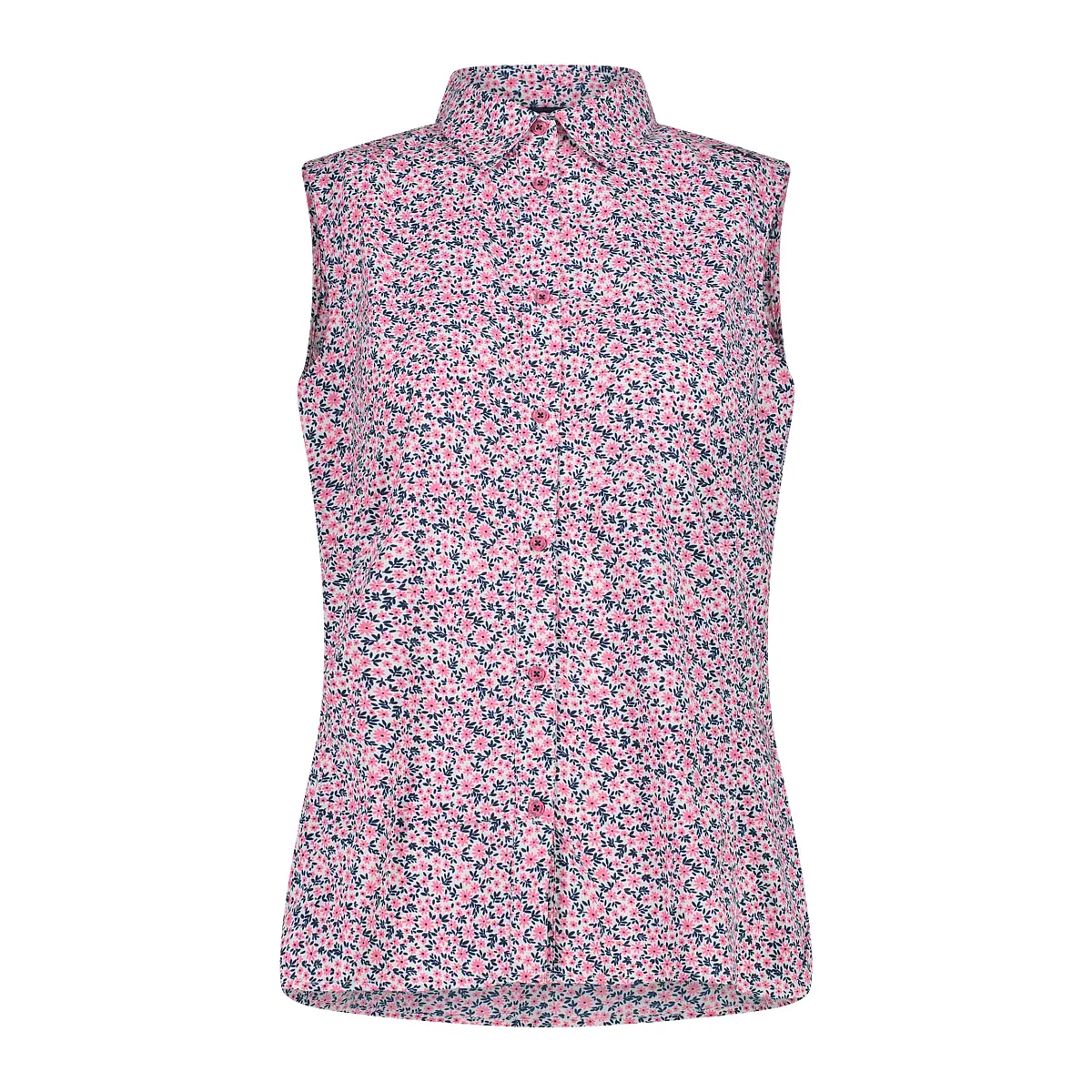 Ärmellose Bluse mit Blumenmuster für Frauen CMP