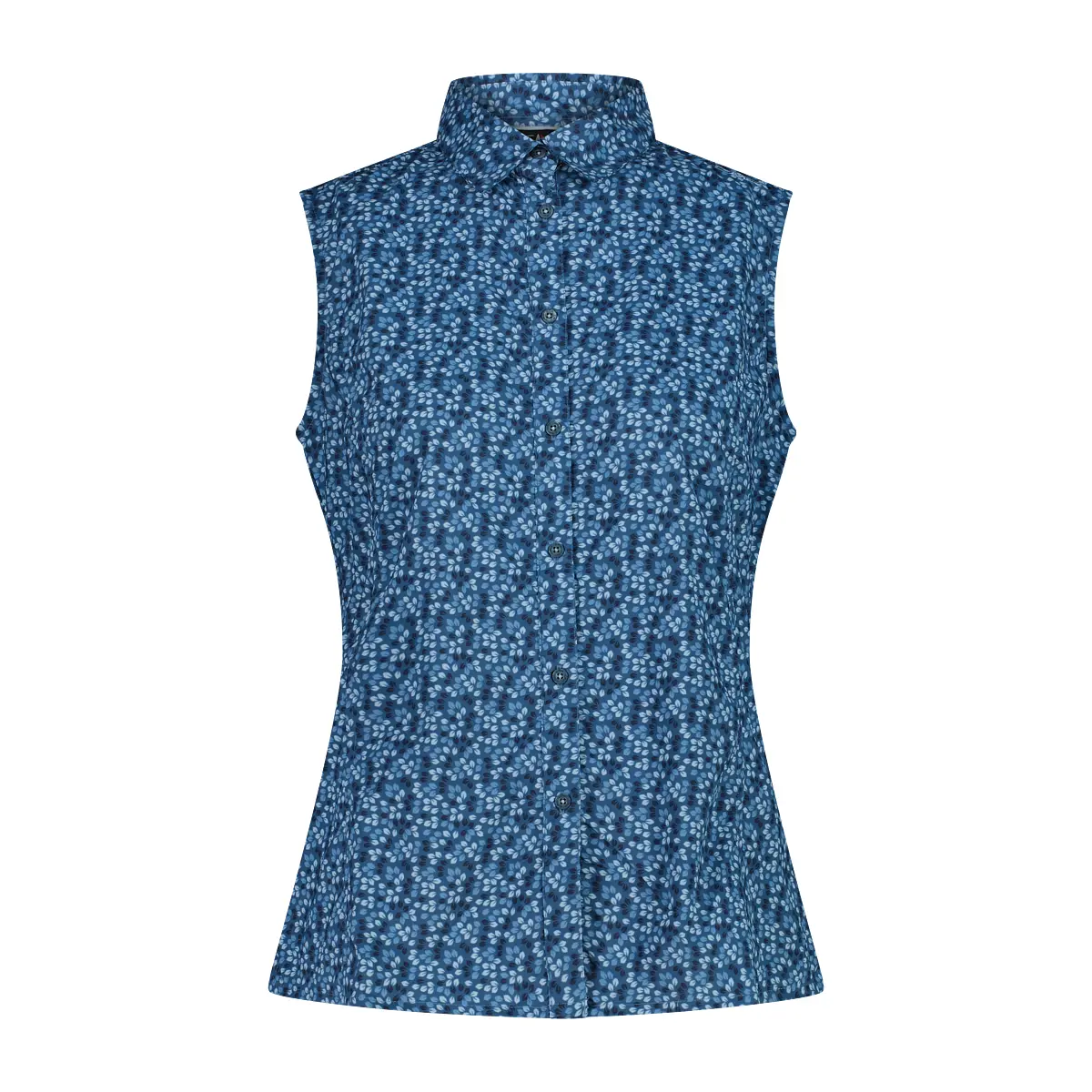 Ärmellose Bluse mit Blumenmuster für Frauen CMP