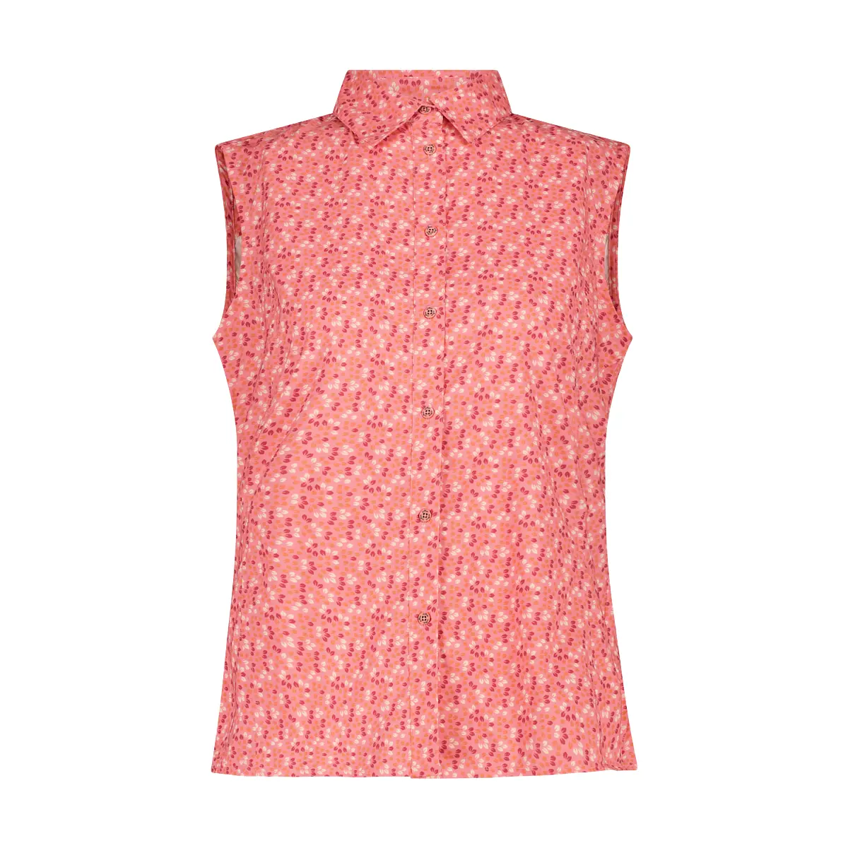 Ärmellose Bluse mit Blumenmuster für Frauen CMP