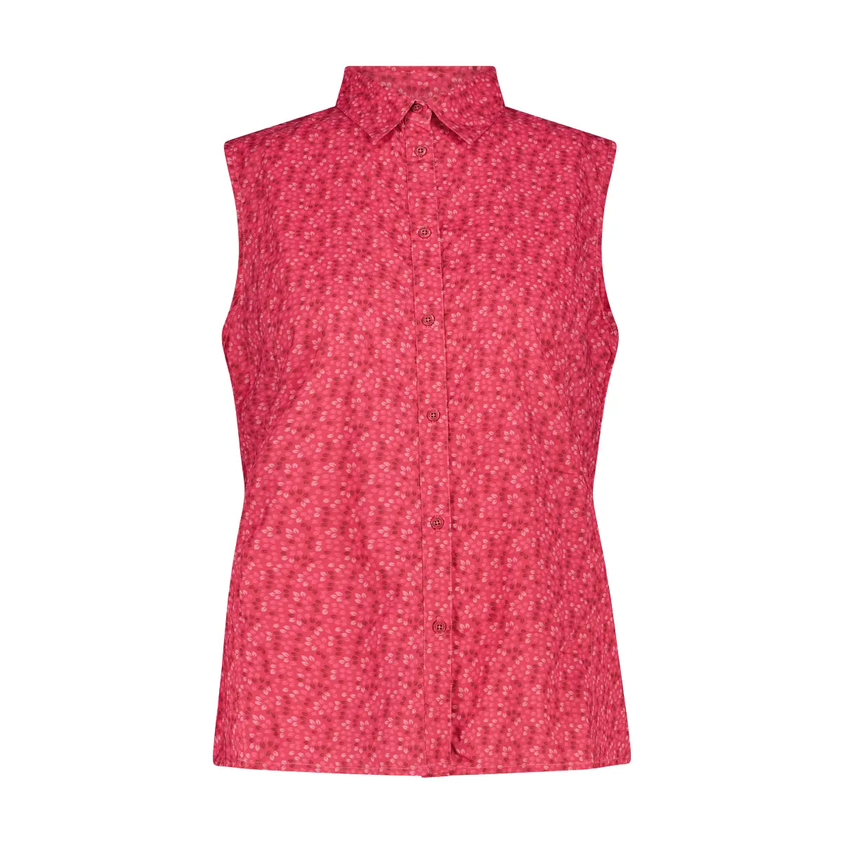 Ärmellose Bluse mit Blumenmuster für Frauen CMP