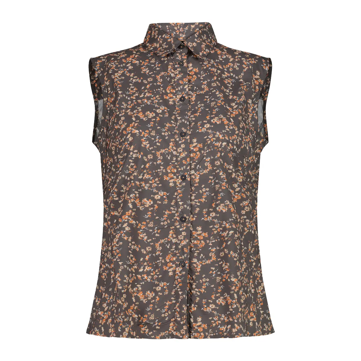 Ärmellose Bluse mit Blumenmuster für Frauen CMP