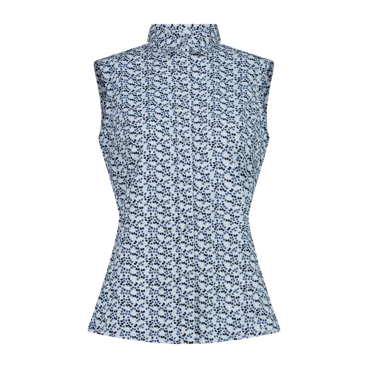 Ärmellose Bluse mit Blumenmuster für Frauen CMP