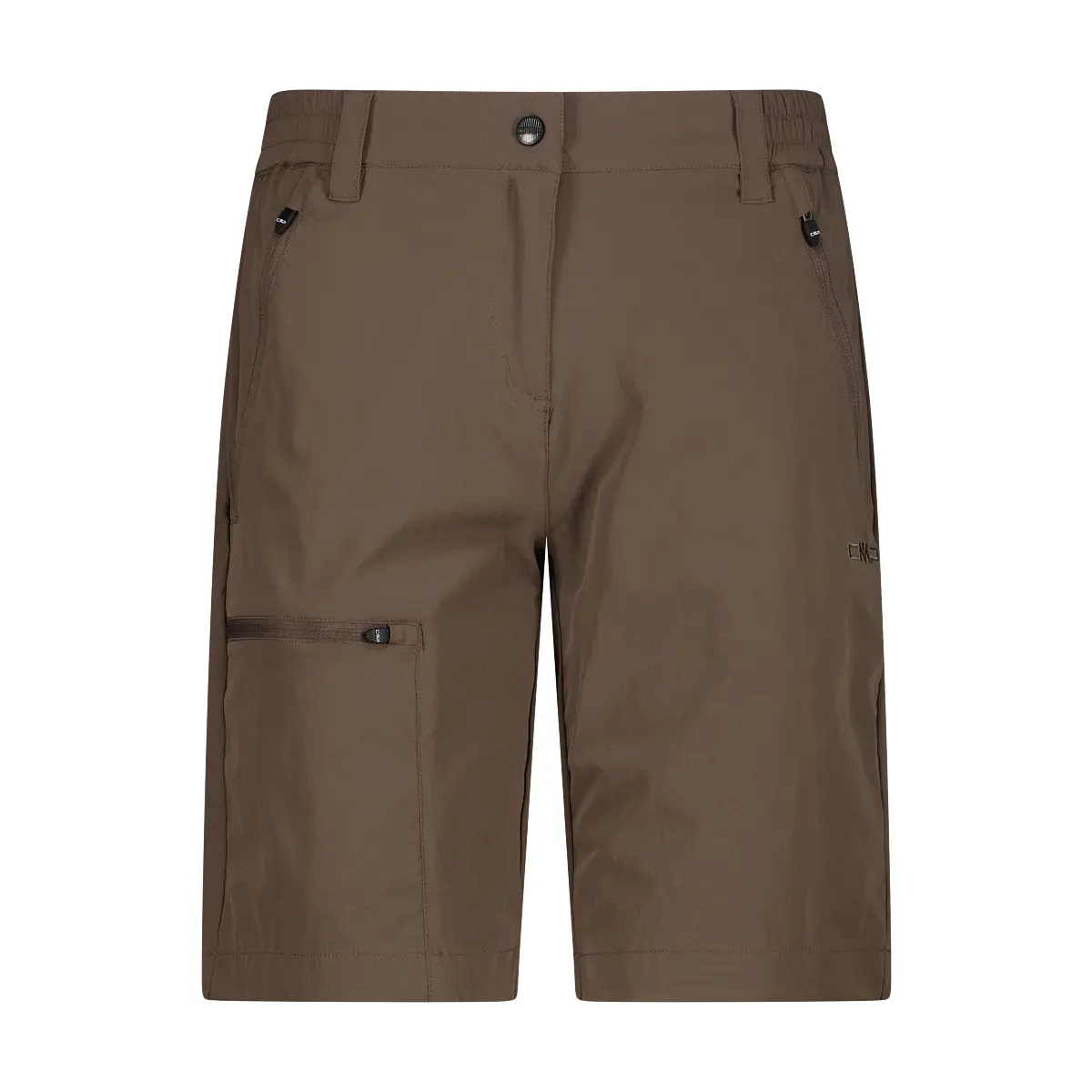 Cmp Women's Marron Stretch Bermuda Shorts Stretch
