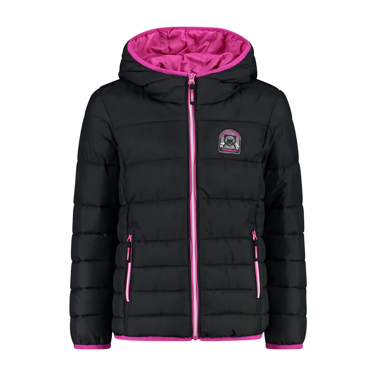 Mädchen-Daunenjacke  mit Kapuze CMP