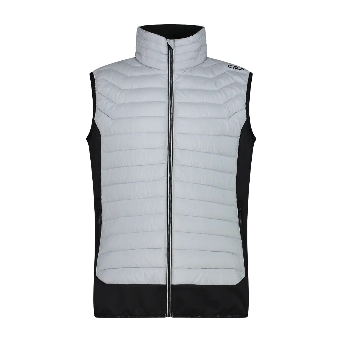 Cmp Men's Gris Hybrid Sleeveless Down Jacket
