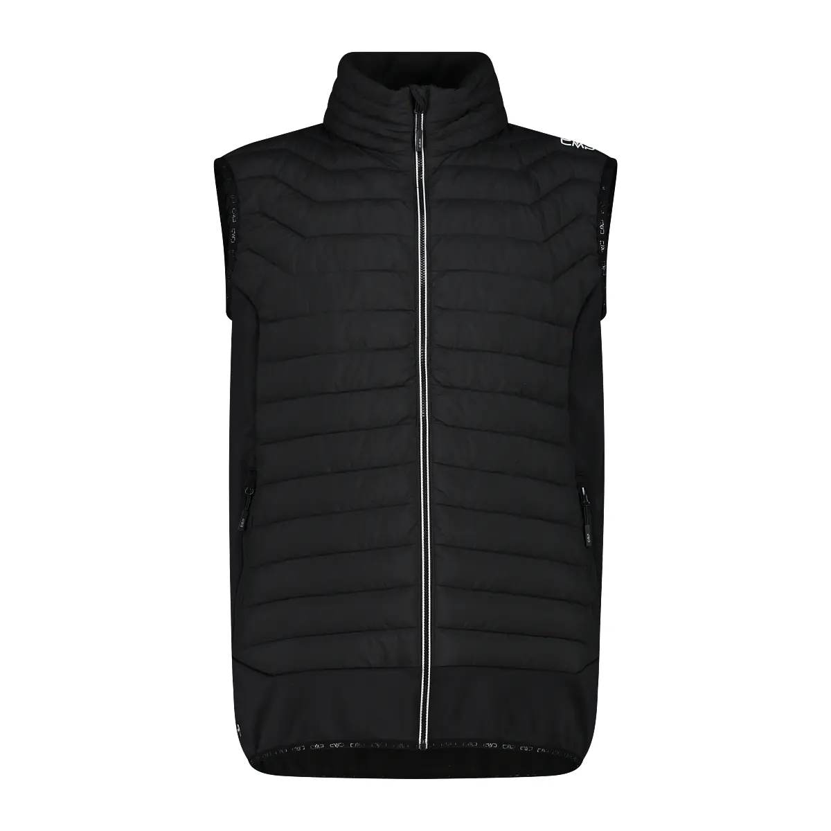 Hybrid sleeveless down jacket CMP