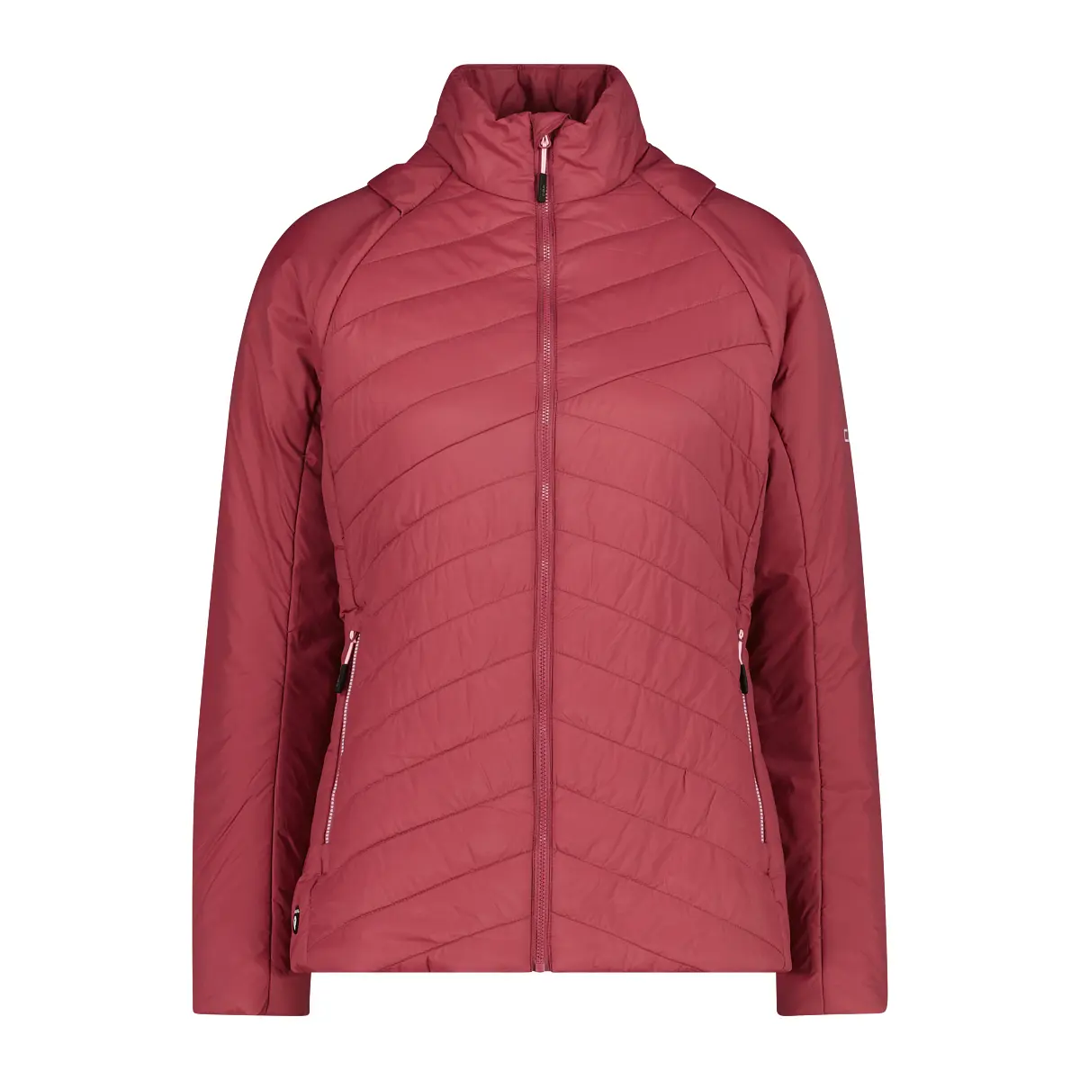 Women's padded jacket with detachable sleeves CMP