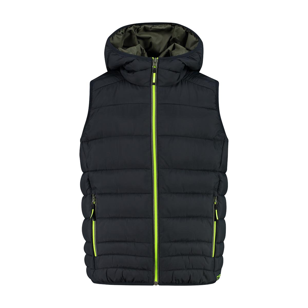 Gilet imbottito con cappuccio per bambini CMP