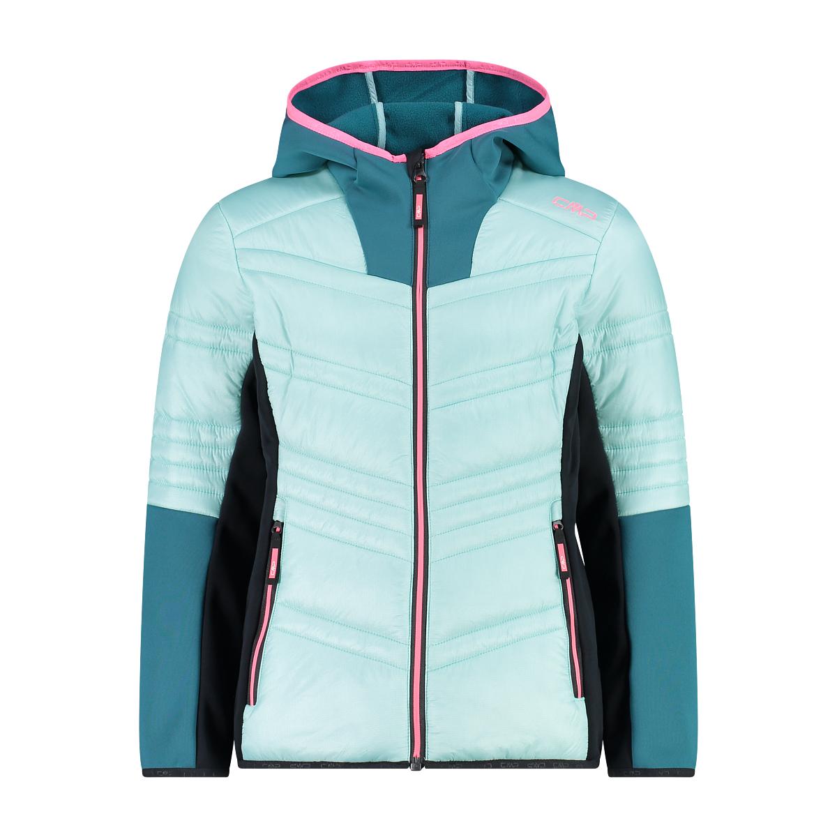 Giacca ibrida con cappuccio per ragazza CMP