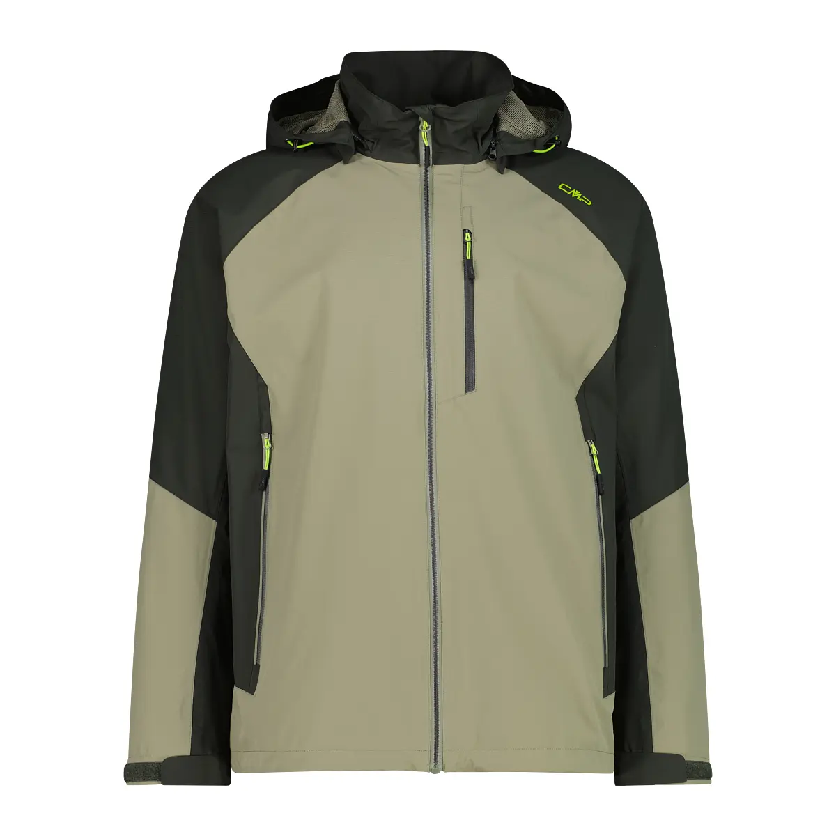 Cmp Vert Chaqueta Impermeable Con Capucha Ripstop