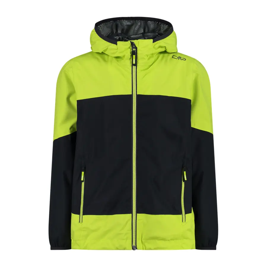 Cmp Boys Jaune Waterproof Hooded Jacket For Children