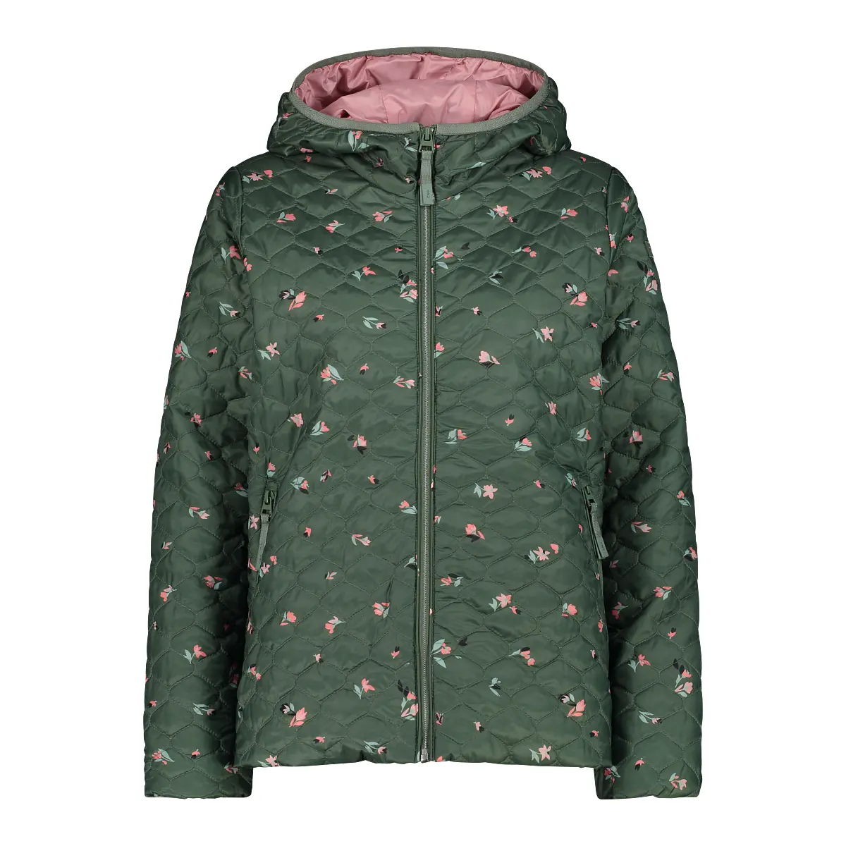 Damen Steppjacke mit fester Kapuze CMP
