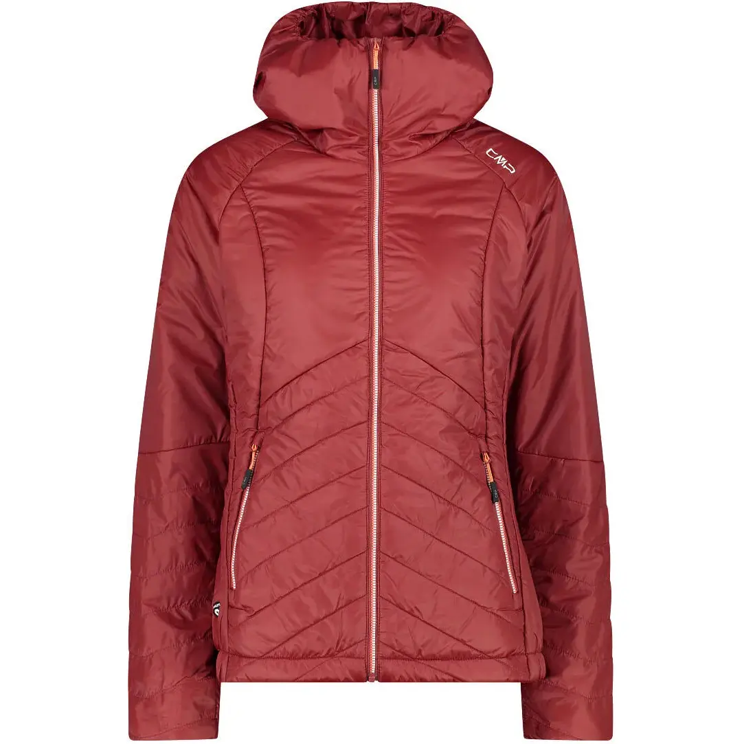 Cmp Women's Rouge Hooded Down Jacket