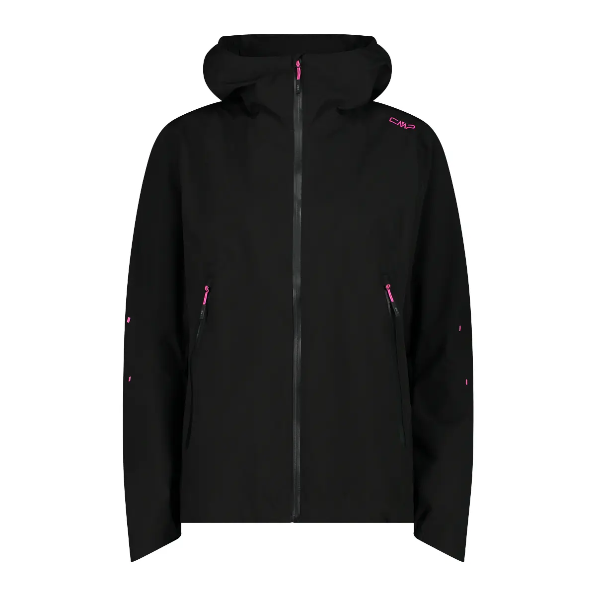 Cmp Women's Noir Waterproof Jacket With Fixed Hood
