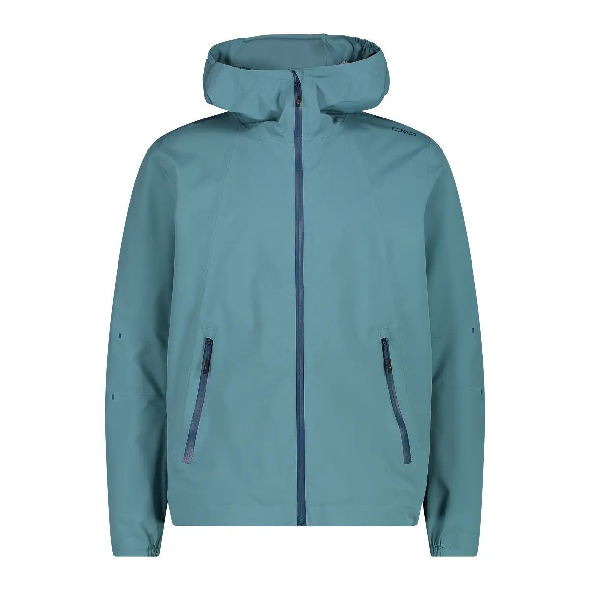 Cmp Men's Bleu Hooded Waterproof Jacket