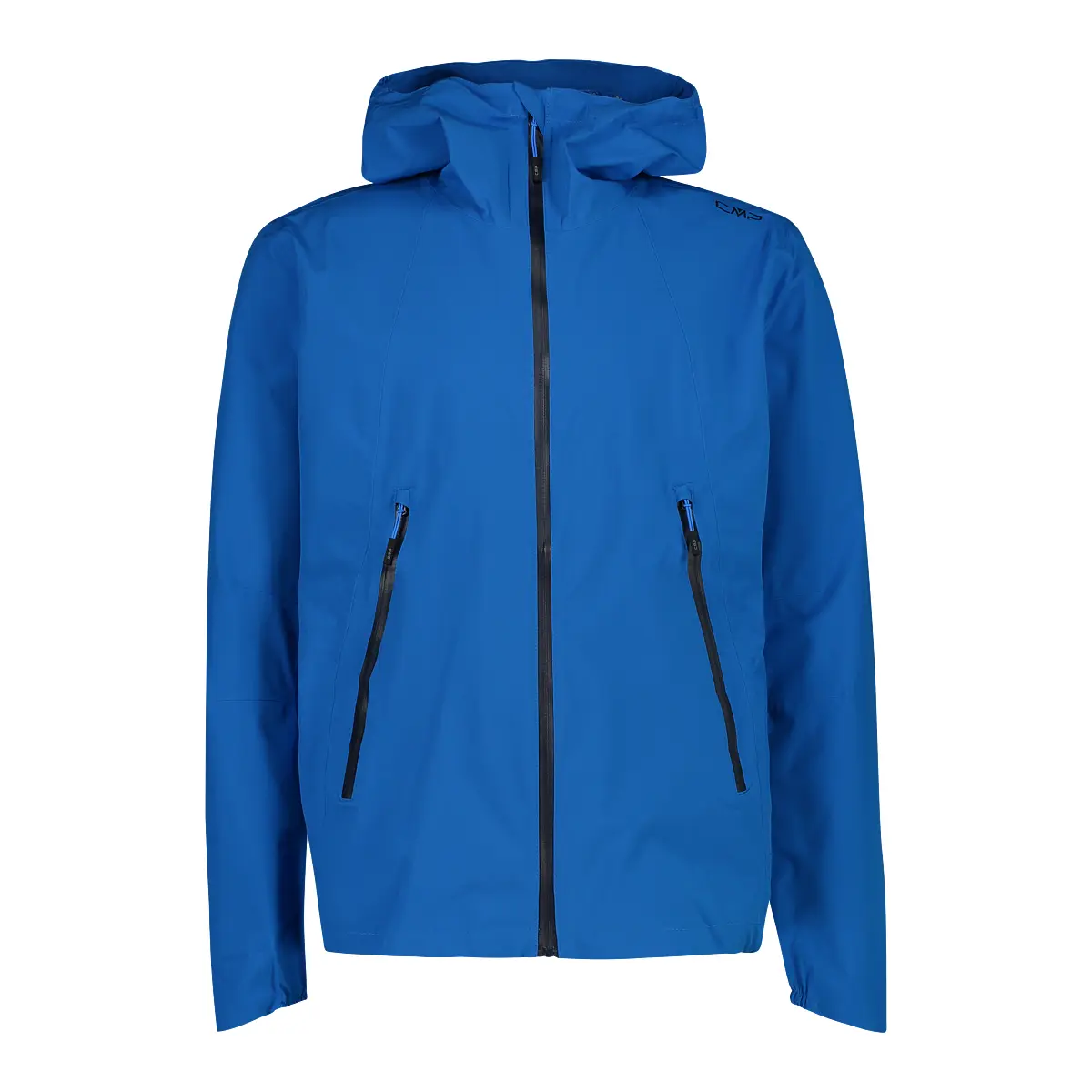 Cmp Bleu Chaqueta Impermeable Con Capucha Fija