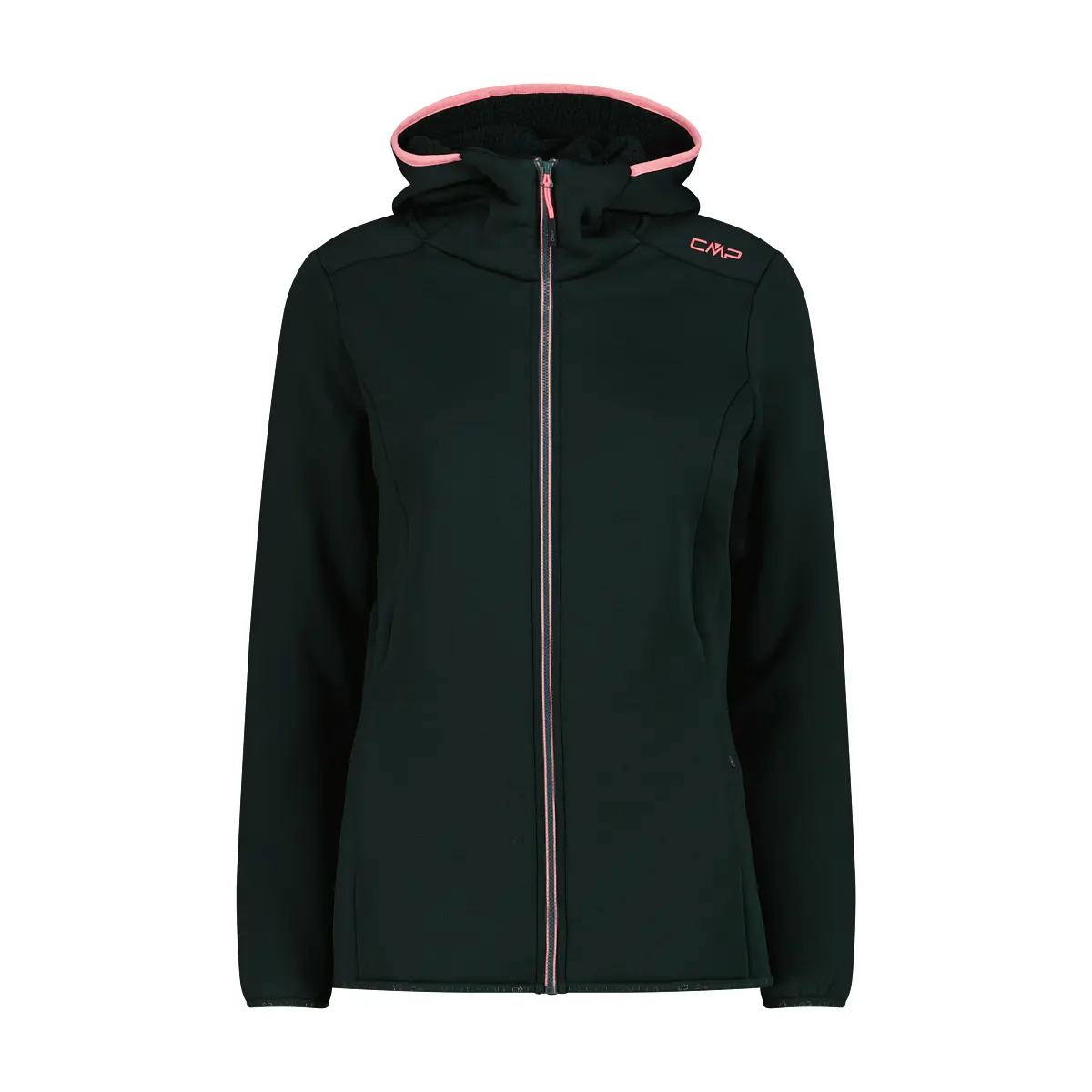 Damen Stretchkapuzenjacke aus Kunstfell CMP Performance