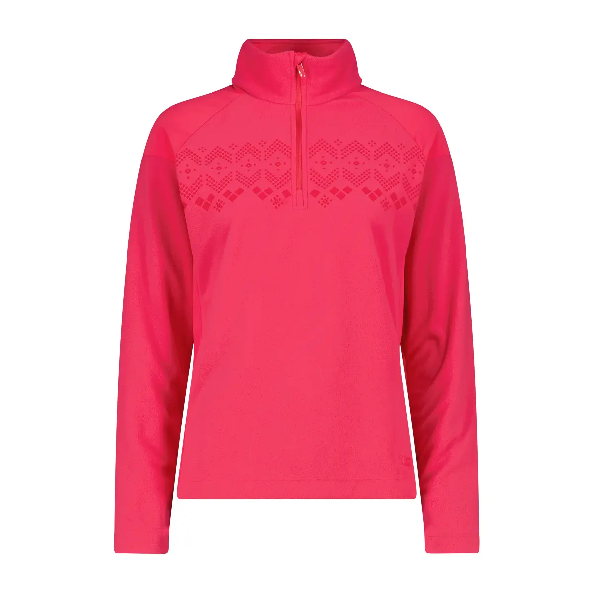 Women's 1/2 Zip Fleece with Printed Details on the Front CMP Arctic Fleece
