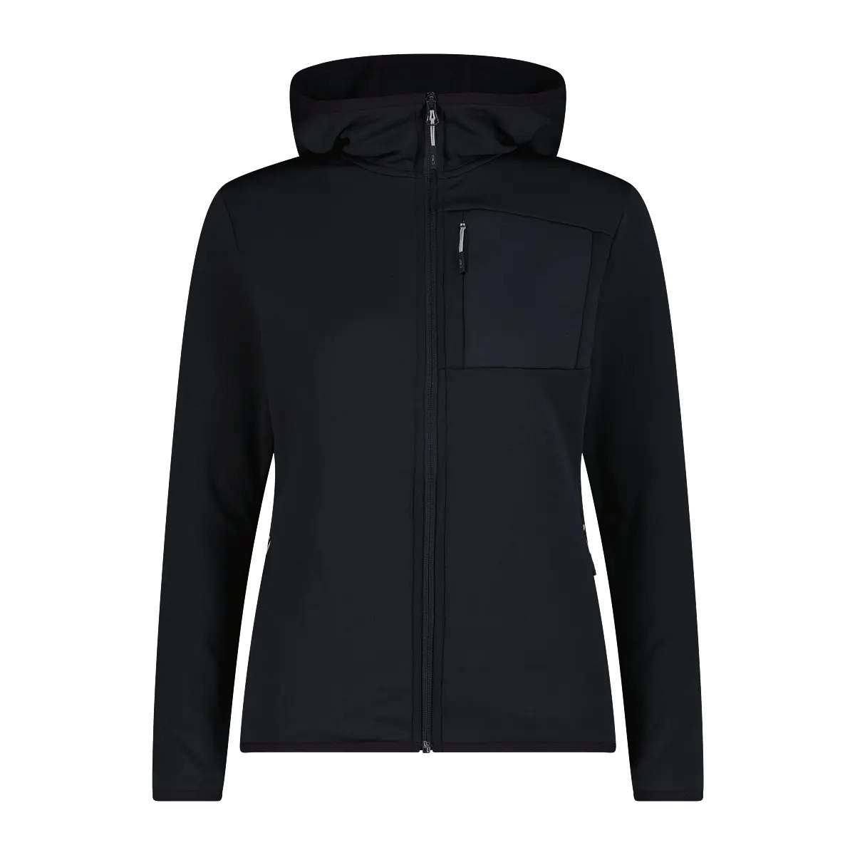 Damen Zip-Hoodie CMP Grid Tech