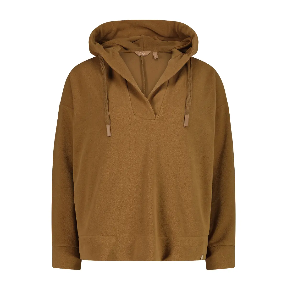 Cmp Women's Marron Hooded Sweatshirt