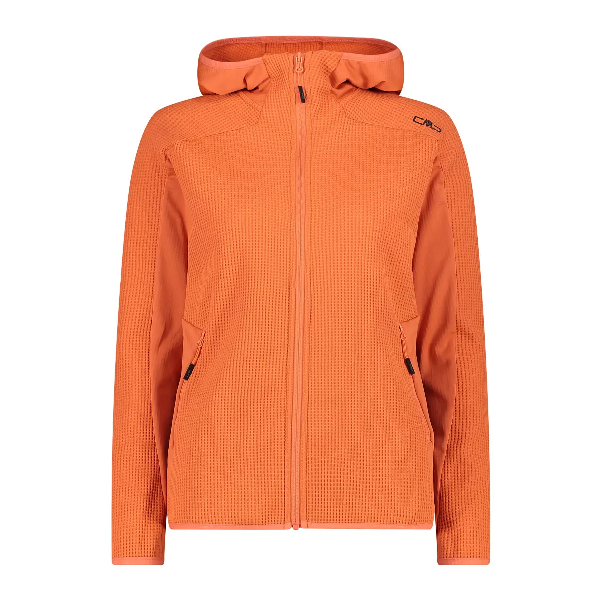 Cmp Naranja Sudadera Con Cremallera