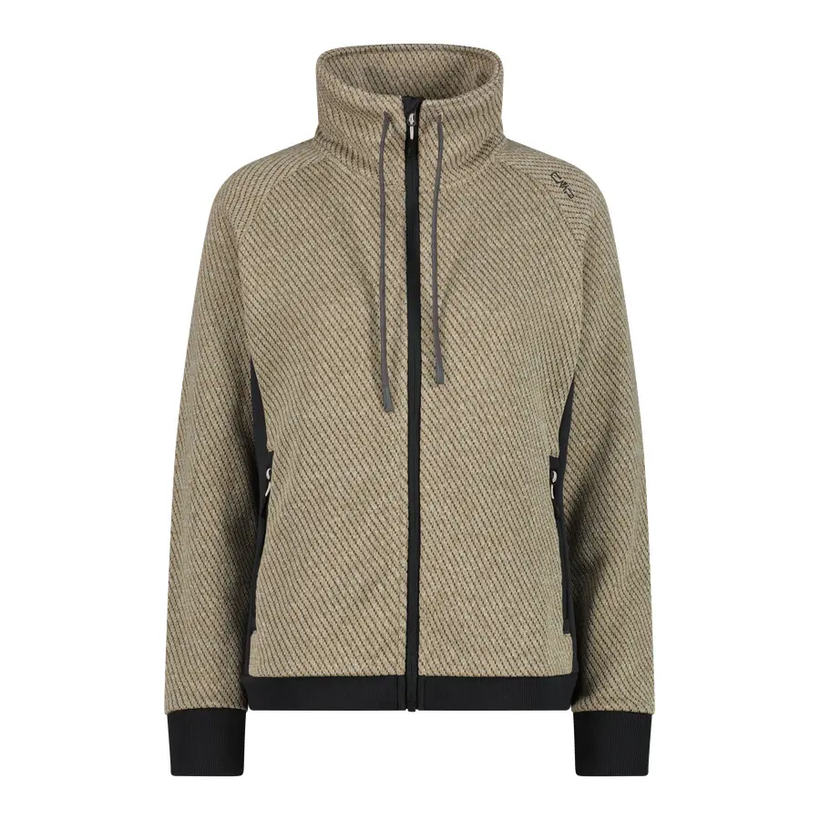 Giacca a vento in fleece francese donna