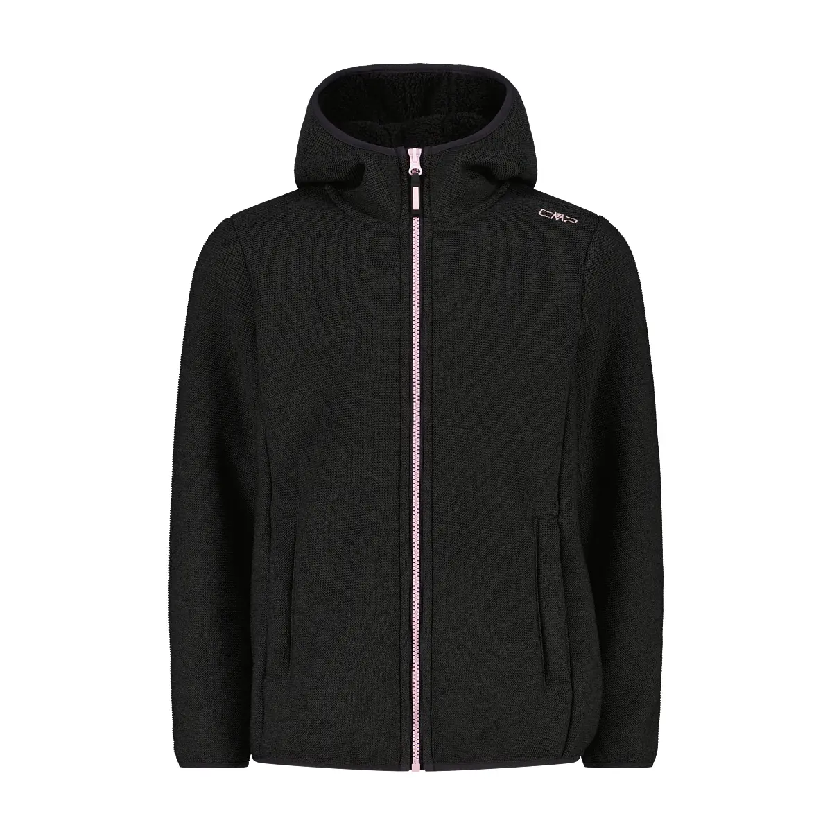 Girl's hooded fleece CMP Fix